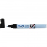 Plus Color Marker, L 14,5 cm, Strichstärke 1-2 mm, Himmelblau, 1 Stk, 5,5 ml