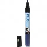 Plus Color Marker, L 14,5 cm, Strichstärke 1-2 mm, Marineblau, 5,5 ml, 1 Stk