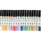 Plus Color Marker, L 14,5 cm, Strichstärke 1-2 mm, Sortierte Farben, 5,5 ml, 18 Stk/ 1 Pck