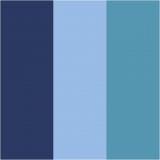 Plus Color Marker, L 14,5 cm, Strichstärke 1-2 mm, Himmelblau, Marineblau, Türkis, 3 Stk/ 1 Pck, 5,5 ml