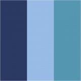 Plus Color Marker, L 14,5 cm, Strichstärke 1-2 mm, Himmelblau, Marineblau, Türkis, 5,5 ml, 3 Stk/ 1 Pck