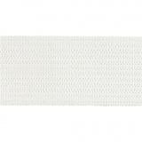 Elastikband, B 20 mm, Weiß, 25 m/ 1 Rolle