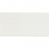 Elastikband, B 20 mm, Weiß, 25 m/ 1 Rolle