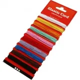 Gummiband-Set, Dicke 1 mm, 10x3.50 m/ 1 Pck