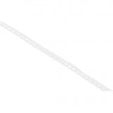 Häkelborte , B 10 mm, Weiß, 10 m/ 1 Rolle