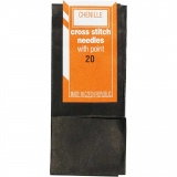 Sticknadeln, 20, L 43 mm, mit scharfer Spitze, 25 Stk/ 1 Pck
