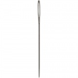 Sticknadeln, Ösenlänge 8 mm , 20, L 42 mm, mit stumpfer Spitze, 25 Stk/ 1 Pck