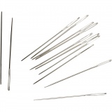 Sticknadeln, Ösenlänge 8 mm , 20, L 42 mm, mit stumpfer Spitze, 25 Stk/ 1 Pck