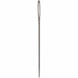 Sticknadeln, Ösenlänge 8 mm , Nr. 20, L 42 mm, mit stumpfer Spitze, 25 Stk/ 1 Pck