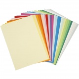 Farbiges Papier, A4, Blatt 210x297 mm, 80 g, Sortierte Farben, 280 Bl. sort./ 1 Pck