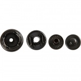 Druckknöpfe - Nachfüllpackung, D 15 mm, 10 Stk/ 1 Pck