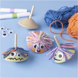 Kreisel , H 5 cm, D 5,5 cm, 1 Stk