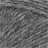Sockenwolle, L 200 M, Dunkelgrau, 50 g/ 1 Knäuel