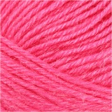 Sockenwolle, L 200 M, Pink, 50 g/ 1 Knäuel