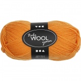 Babywolle, L 172 M, Orange, 50 g/ 1 Knäuel
