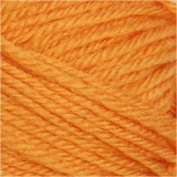 Babywolle, L 172 m, Orange, 50 g/ 1 Knäuel