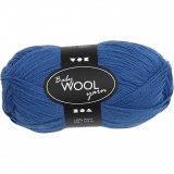 Babywolle, L 172 m, Blau, 50 g/ 1 Knäuel