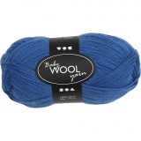 Babywolle, L 172 m, Blau, 50 g/ 1 Knäuel