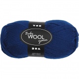 Babywolle, L 172 M, Dunkelblau, 50 g/ 1 Knäuel