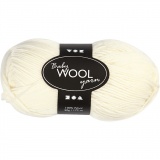 Babywolle, L 172 M, Creme, 50 g/ 1 Knäuel