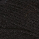 Babywolle, L 172 M, Schwarz, 50 g/ 1 Knäuel