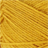 Babywolle, L 172 M, Dunkelgelb, 50 g/ 1 Knäuel