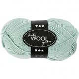 Babywolle, L 172 M, Blaßgrün, 50 g/ 1 Knäuel