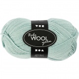 Babywolle, L 172 M, Blaßgrün, 50 g/ 1 Knäuel