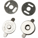Magnetverschluss, D 18 mm, 4 Stk/ 1 Pck