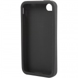 iPhone-Cover zum Besticken, Nr. 4/4S, Größe 11,8x2,4 cm, Dicke 4,3 mm, Schwarz, 1 Stk