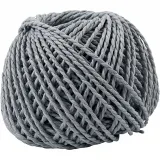 Papiergarn, Dicke 2,5-3 mm, Hellblau, 150 g, 40 m/ 1 Knäuel