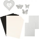 Stanz- und Prägegerät - Starter Kit, A5, Blatt 155x210 mm, 1 Set