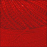 Baumwolle, Mercerisiert, Rot, 20 g/ 1 Knäuel