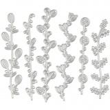 Stanz- und Prägeformen, Blumenranken, Größe 143x123 mm, 1 Stk