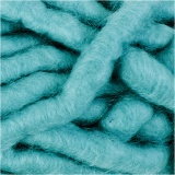Chunky-Wolle XL (Polyacryl), L 17 M, Größe manga, Türkis, 200 g/ 1 Knäuel