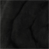 XL-Chunky-Garn aus Polyacryl/Wolle, L 15 M, Größe mega, Schwarz, 300 g/ 1 Knäuel