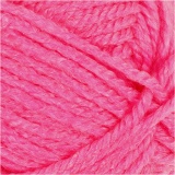 Fantasia Polyacryl Garn, L 80 M, Neonpink, 50 g/ 1 Knäuel