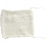 Fantasia Polyacryl Garn, L 80 M, Weiß, 50 g/ 1 Knäuel