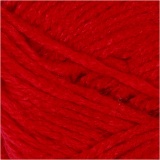 Fantasia Polyacryl Garn, L 80 M, Rot, 50 g/ 1 Knäuel