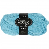 Fantasia Polyacryl Garn, L 80 M, Türkis, 50 g/ 1 Knäuel