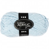 Fantasia Polyacryl Garn, L 80 M, Hellblau, 50 g/ 1 Knäuel