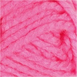 Fantasia Polyacryl-Wolle, L 35 M, Maxi, Neonpink, 50 g/ 1 Knäuel