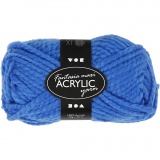 Fantasia Polyacryl-Wolle, L 35 M, Maxi, Blau, 50 g/ 1 Knäuel