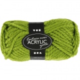 Fantasia Polyacryl-Wolle, L 35 M, Maxi, Grün, 50 g/ 1 Knäuel