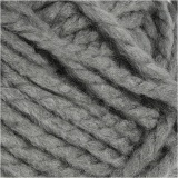 Fantasia Polyacryl-Wolle, L 35 M, Maxi, Grau, 50 g/ 1 Knäuel