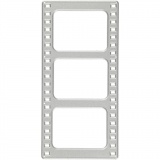 Stanzschablone, Filmrolle, Größe 64x131 mm, 1 Stk