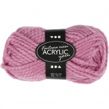 Fantasia Polyacryl-Wolle, L 35 M, Maxi, Rosa, 50 g/ 1 Knäuel