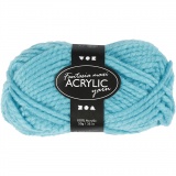 Fantasia Polyacryl-Wolle, L 35 M, Maxi, Türkis, 50 g/ 1 Knäuel