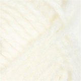 Fantasia Polyacryl-Wolle, L 35 m, Maxi, Naturweiß, 50 g/ 1 Knäuel