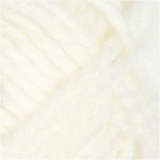 Fantasia Polyacryl-Wolle, L 35 M, Maxi, Naturweiß, 50 g/ 1 Knäuel